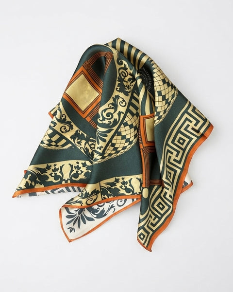 TAK :: Small Square Silk Scarf - 50 x 50 cm