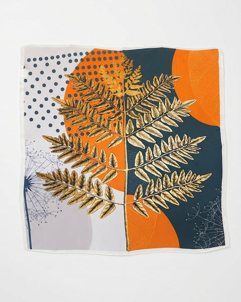 TAK :: Small Square Silk Scarf - 50 x 50 cm