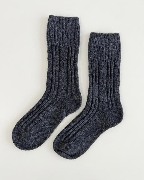 TAK :: Socks Woollen Cable Knit Range