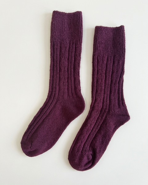TAK :: Socks Woollen Cable Knit Range