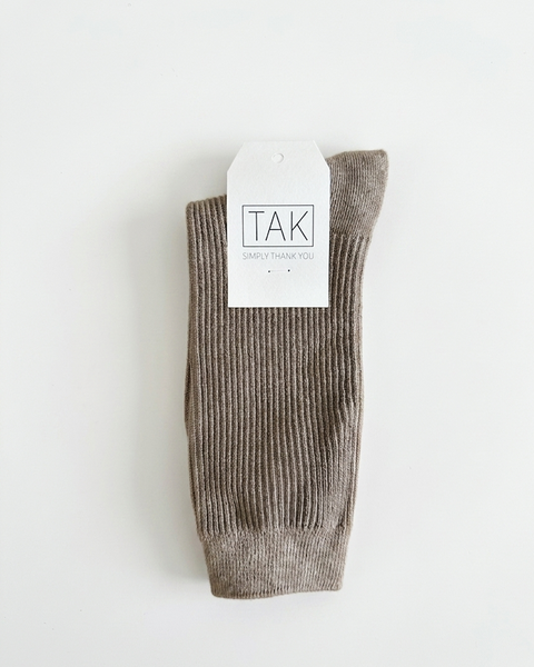 TAK :: Socks Ribbed Cotton Mens