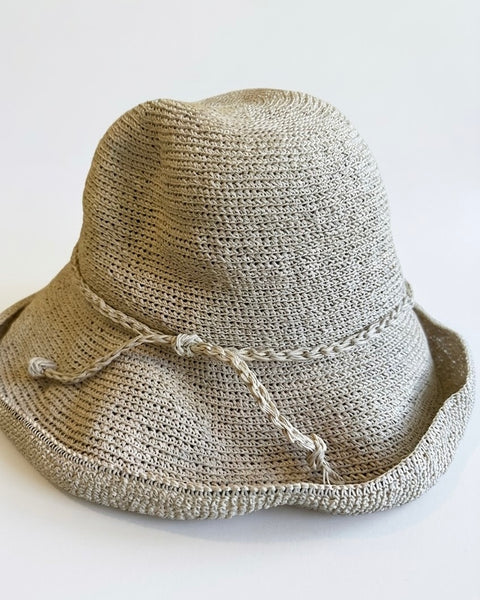 TAK :: Crocheted Paper Bucket Hat