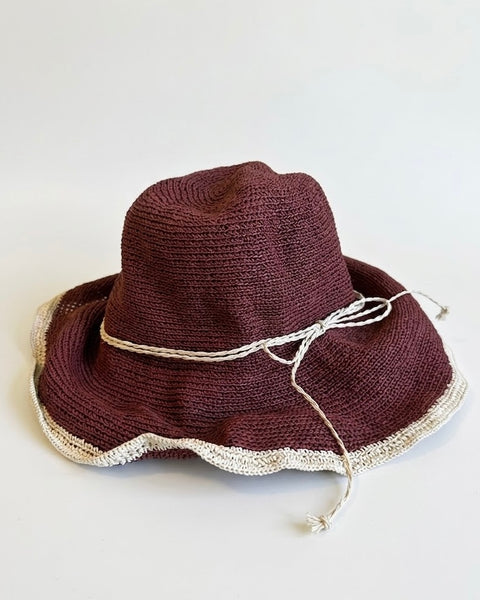 TAK :: Crocheted Paper Bucket Hat