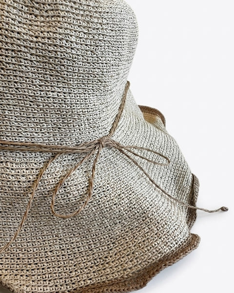 TAK :: Crocheted Paper Bucket Hat