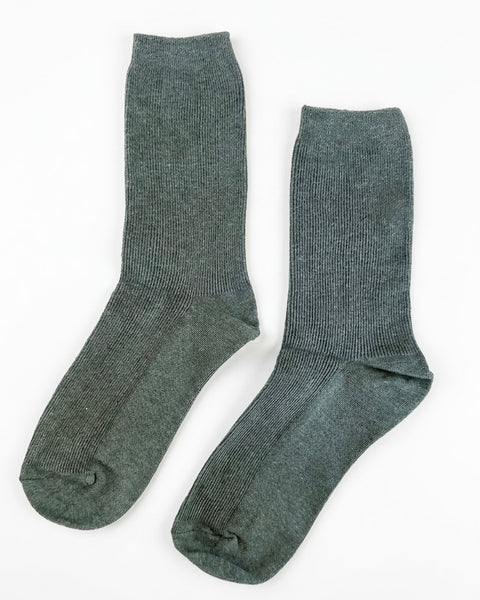 TAK :: Socks Cotton Range - Forest Green