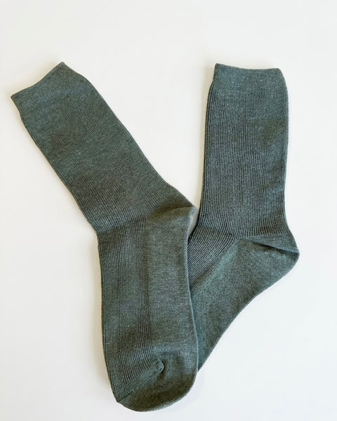 TAK :: Socks Cotton Range - Forest Green