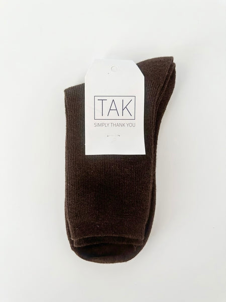 TAK :: Socks Cotton Range - Earth Mood