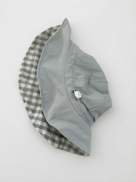 TAK :: Baby Hat - Gingham Reversible