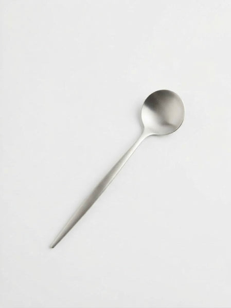 TAK :: Brushed Stainless Steel Petite Serving Fork and Spoon and Knife