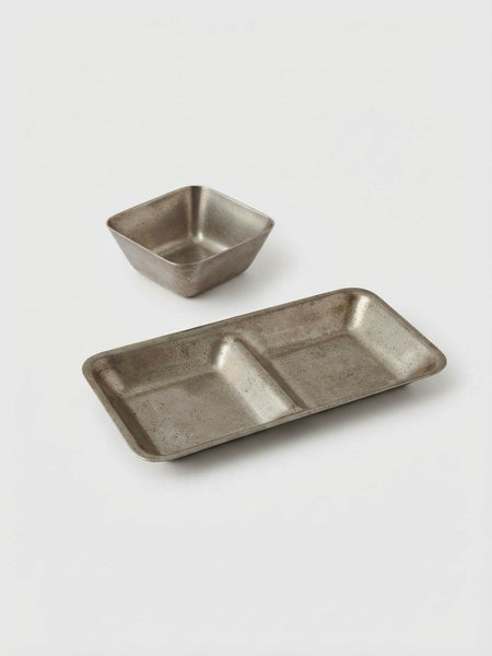 TAK :: Brushed Stainless Steel Serving Dish