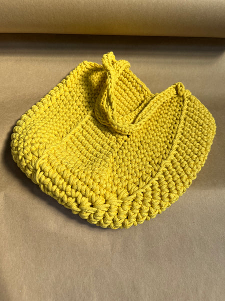 TAK :: Crocheted Cotton Bag