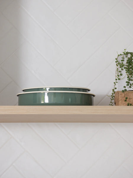 Citta :: Enamel Round Baking Tray