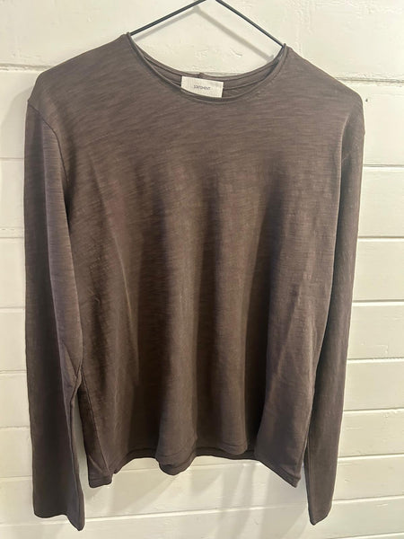 Statement :: Raw Edged Long Sleeve Tee