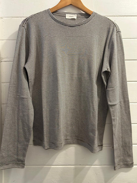 Statement :: Fine Stripe Long Sleeve Tee
