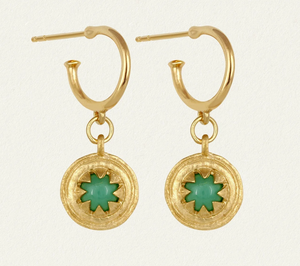 Temple of The Sun Cora Earrings Gold Vermeil