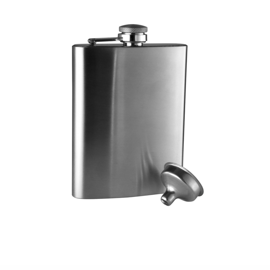 Avanti :: Classic Hip Flask with Funnel