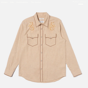 Nudie Jeans Co :: George Cowboy  Shirt - Beige