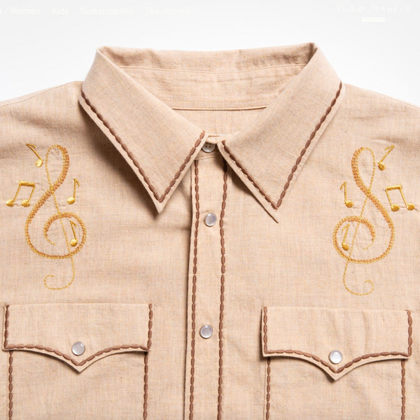 Nudie Jeans Co :: George Cowboy  Shirt - Beige