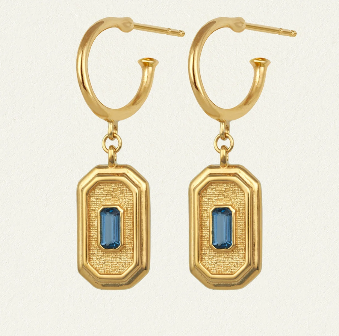 Temple Of The Sun :: Byzantine Earrings - Gold