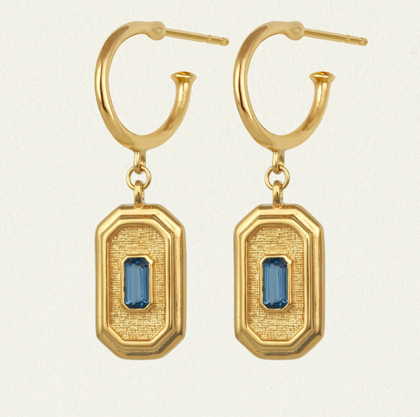 Temple Of The Sun :: Byzantine Earrings - Gold