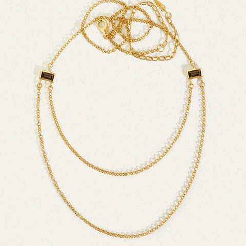 Temple Of  The Sun :: Hermes Necklace Gold