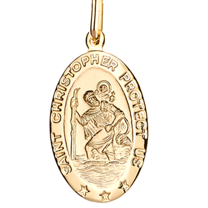 Babyanything :: Saint Christopher Pendant on the Cult Chain