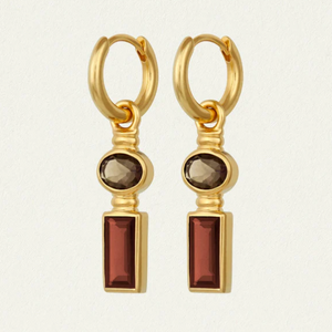 Temple Of The Sun :: Vino Earrings