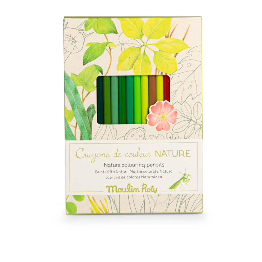 Le Jardin :: 12 coloured pencils and cards set range