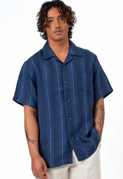 Mr Simple :: Streamline SS Shirt - Navy