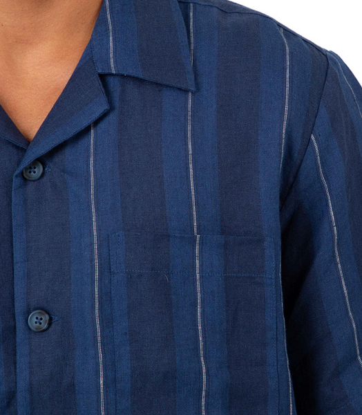Mr Simple :: Streamline SS Shirt - Navy