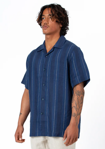 Mr Simple :: Streamline SS Shirt - Navy