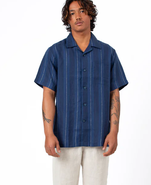 Mr Simple :: Streamline SS Shirt - Navy