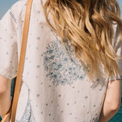 Indi and Cold :: Cotton Flower Shirt - 911