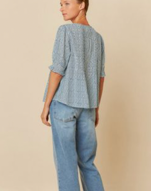 Indi and Cold :: Elastic Short Sleeve Shirt - 171