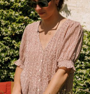 Indi and Cold :: Elastic Short Sleeve Shirt - 171