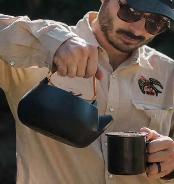 Barebones :: Enamel Lined Cast Iron Teapot