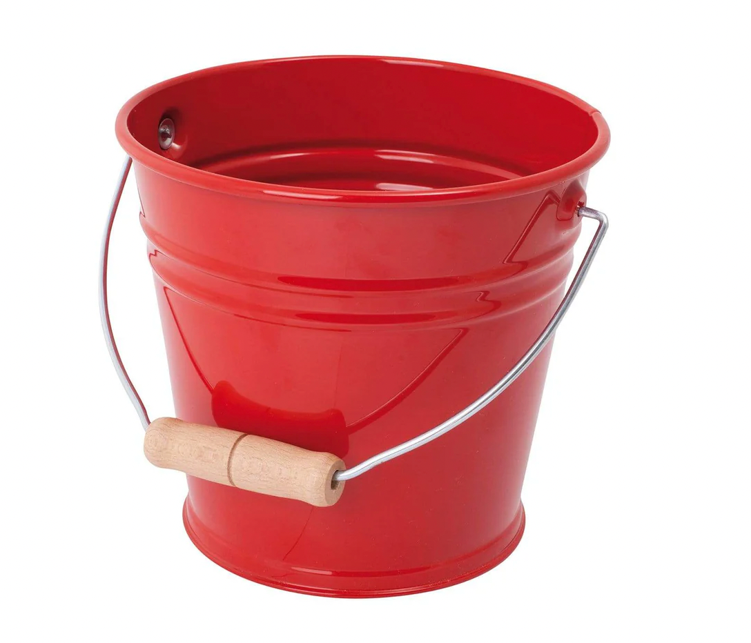 Redecker :: Child's Red Bucket