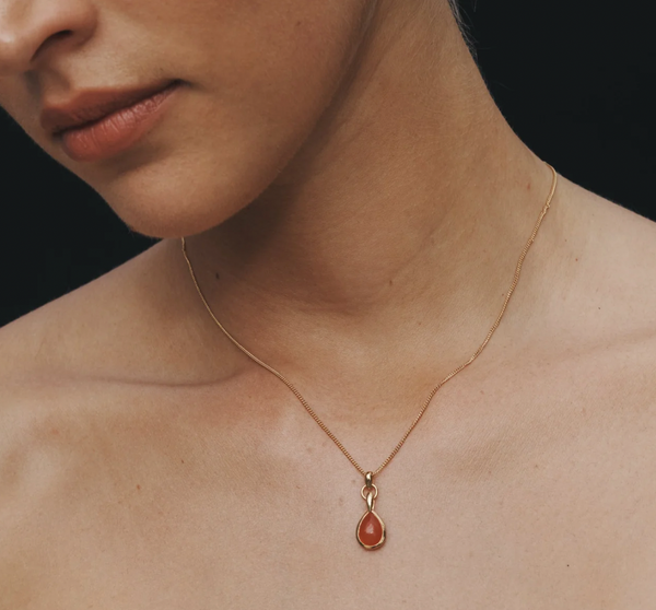Temple of The Sun :: Mirren Necklace Carnelian