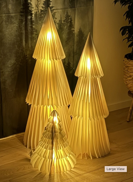 Nordic Rooms :: Deluxe Tree Tall- Off-White LED Light- 95cm