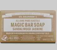 Dr Bronner's :: Sandalwood Jasmine Bar Soap - 140 gr