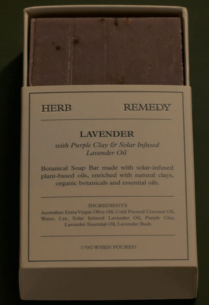 Herbal Remedy :: Lavender with Purple Clay Solar Infused Lavender Oil