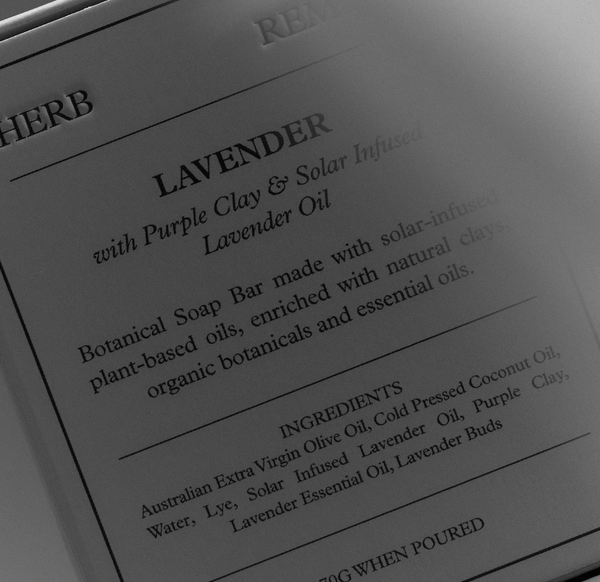 Herbal Remedy :: Lavender with Purple Clay Solar Infused Lavender Oil