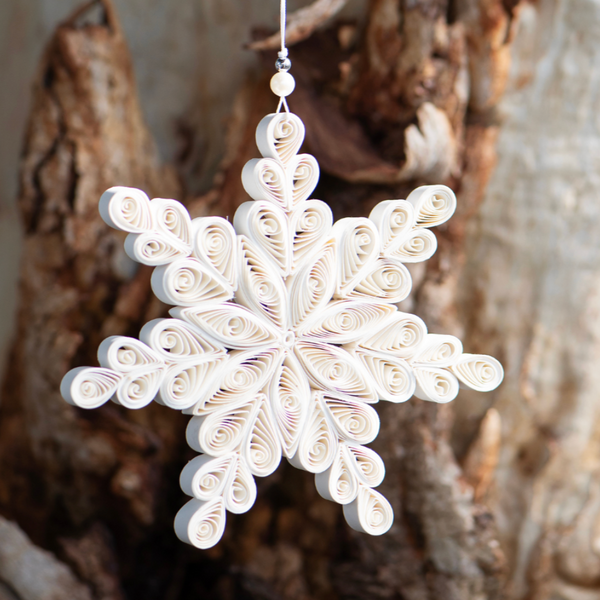 Nordic Room :: Quilling Snowflake - Off White