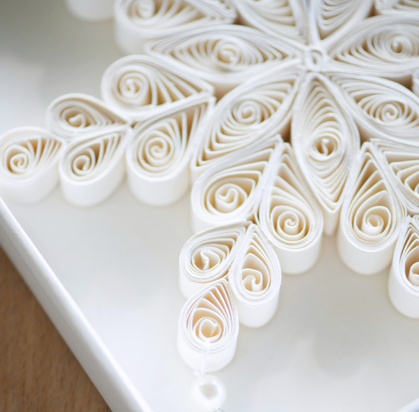 Nordic Room :: Quilling Snowflake - Off White