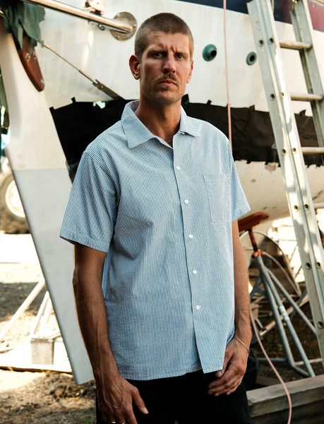Mr Simple :: Seersucker Short Sleeve Shirt