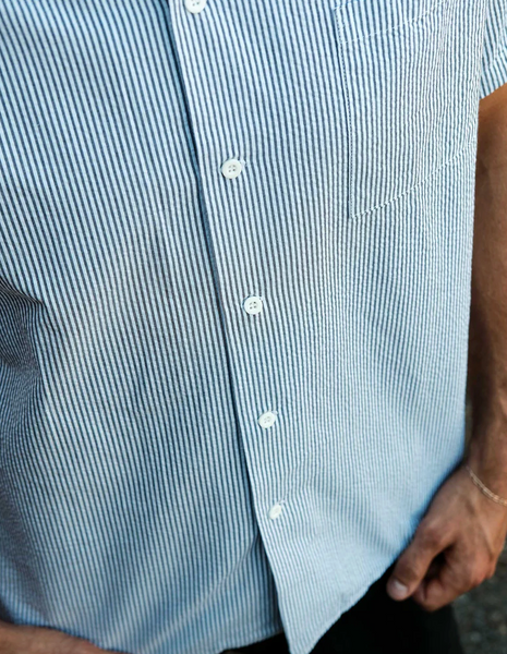 Mr Simple :: Seersucker Short Sleeve Shirt