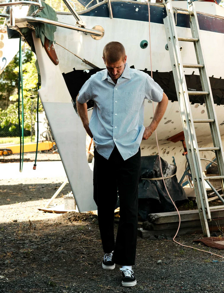 Mr Simple :: Seersucker Short Sleeve Shirt
