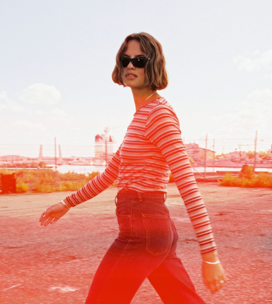 Nudie Jeans Co :: Jessy LS T-Shirt Striped Rib