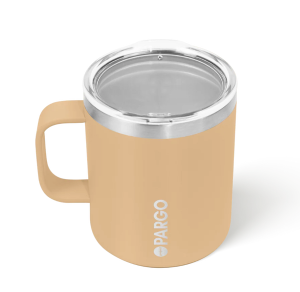 Project Pargo :: 12 oz Insulated Mug - Desert Sand