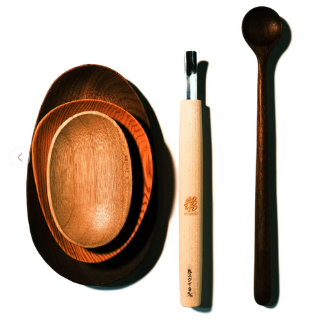 Irodori :: Spoon Bowl Chisel - Bent 9mm U Gouge